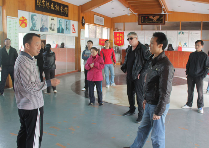 2012年12月30日,魏勰老师为大家讲解太极拳与养生(第二期)