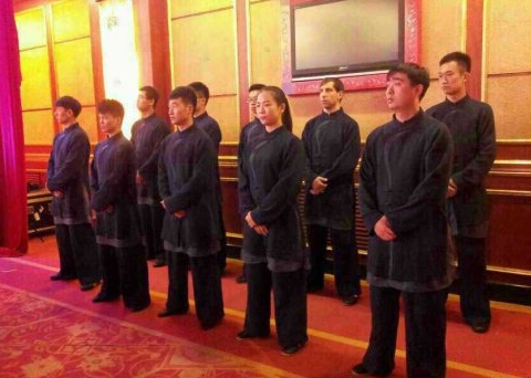 魏勰老师受邀参加少帅陈斌开山收徒仪式