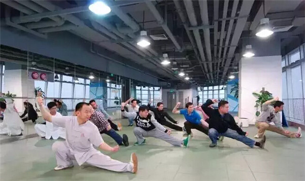 陈氏太极拳养生馆腾讯学员的风采