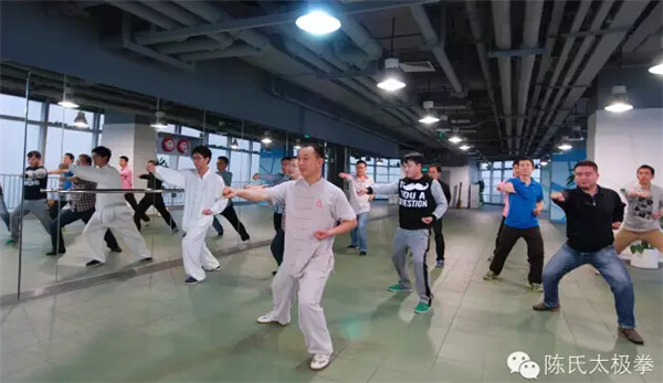陈氏太极拳养生馆腾讯学员的风采