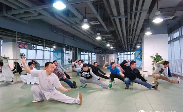 陈氏太极拳养生馆腾讯学员的风采