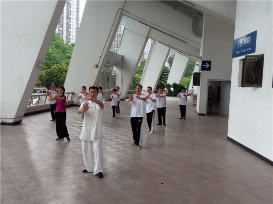 “五一“太极健身月,五一太极班结业圆满结业