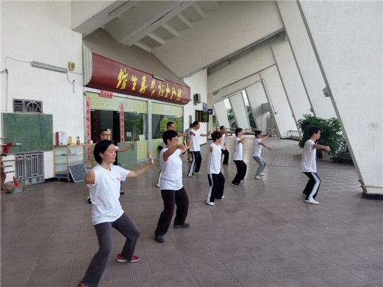 “五一“太极健身月,五一太极班结业圆满结业