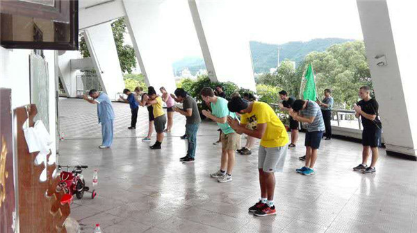 密西根大学端午节深圳太极之旅