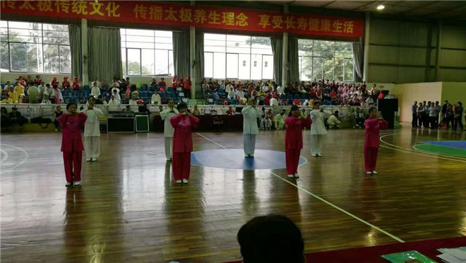 魏勰老师应邀出席广西第四届“多彩金秋”太极文化活动