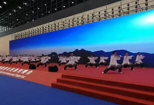 “陈正雷太极”助力河南国际投洽会——正宗传人显身手,国际盛会演太极