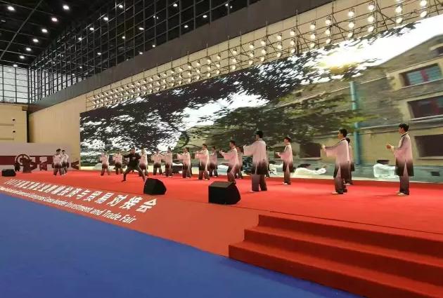 “陈正雷太极”助力河南国际投洽会——正宗传人显身手,国际盛会演太极