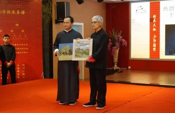 【太极拳名家傅能斌老师收徒仪式】圆满成功举行!