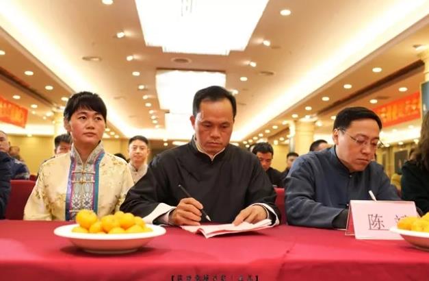 【太极拳名家傅能斌老师收徒仪式】圆满成功举行!